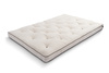 Matras 140x200 natuur met latex - Futon Pascall Slim Latex Kedro Linnen
