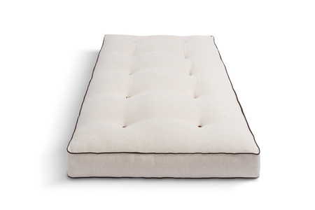 Matras 90x200 naturel met kokos - Futon Pascall Medium Coco Kedro Linnen