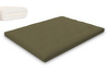 Matras 160x200 natuur met latex - Futon Pascall Slim Latex Khaki