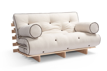 Slaapbank 140x200 - Slim Basic Kedro Classic - Pascall Futon Linnen