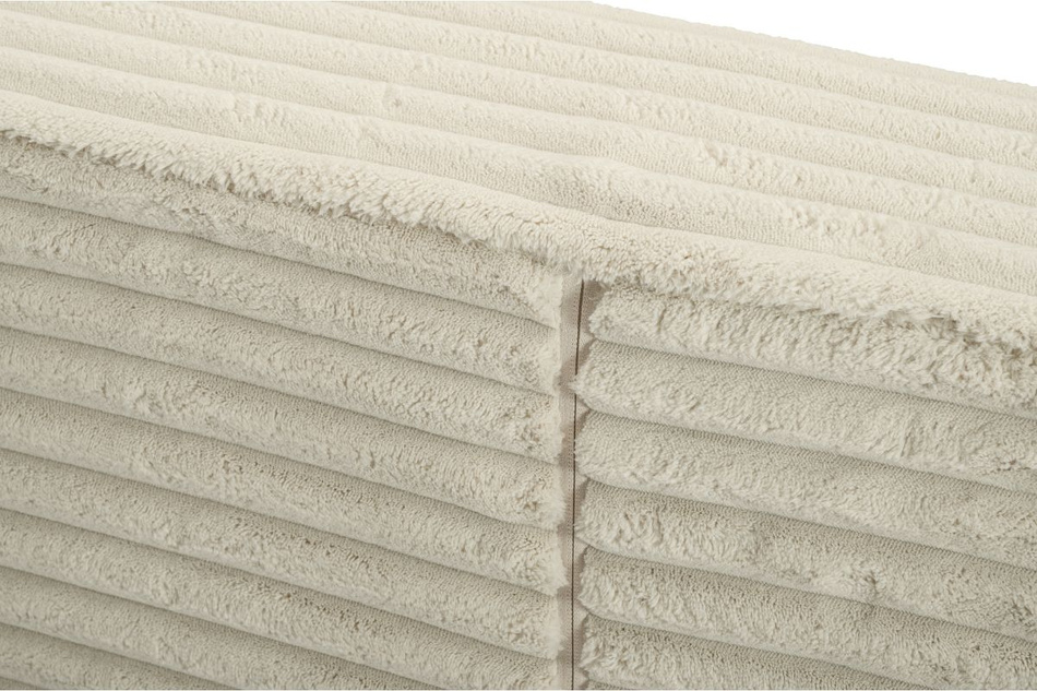 Flexio slaapbank 140x200 - Pascall - ribfluweel Crème