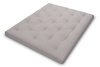 Matras 160x200 natuur met latex - Futon Pascall Slim Duo Latex Grijs