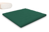 Matras 200x200 naturel - Futon Pascall Slim Natural Flesgroen