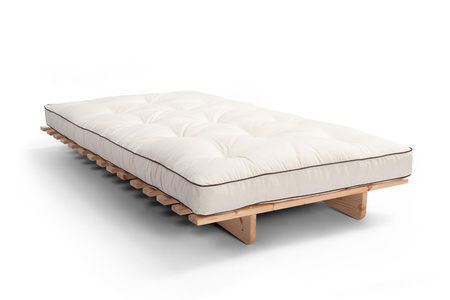 Opvouwbare bank 90x200 - Slim Exclusive Kedro Classic - Pascall Futon Ecru