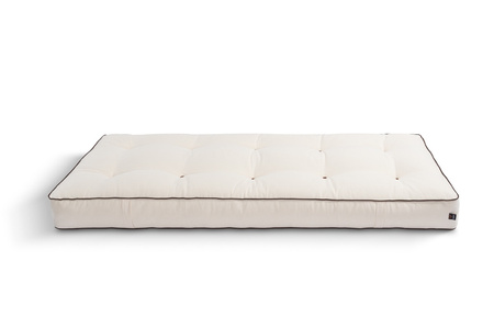 Matras 90x200 natuur met latex - Futon Pascall Comfort Trio Latex Kedro Ecru