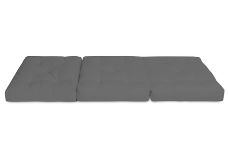 Vouwmatras 70x200 met latex - Futon Pascall Flex Latex Grijs