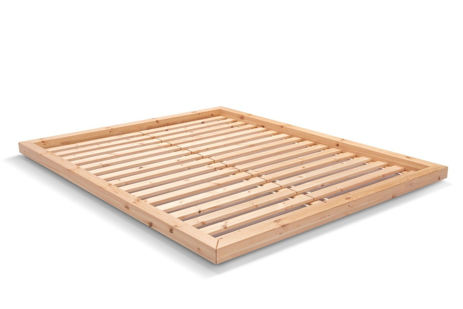 Pascall Houten bed 200x200 - Zen Natura