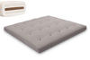 Matras 180x200 natuur met kokos en 2x latex - Futon Pascall Comfort Relax Grijs