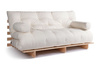 Slaapbank 180x200 - Slim Exclusive Classic - Pascall Futon Ecru