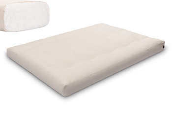 Matras 140x200 natuur - Futon Pascall Comfort Natural Ecru