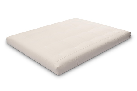 Matras 160x200 natuur met latex - Futon Pascall Medium Duo Latex Ecru