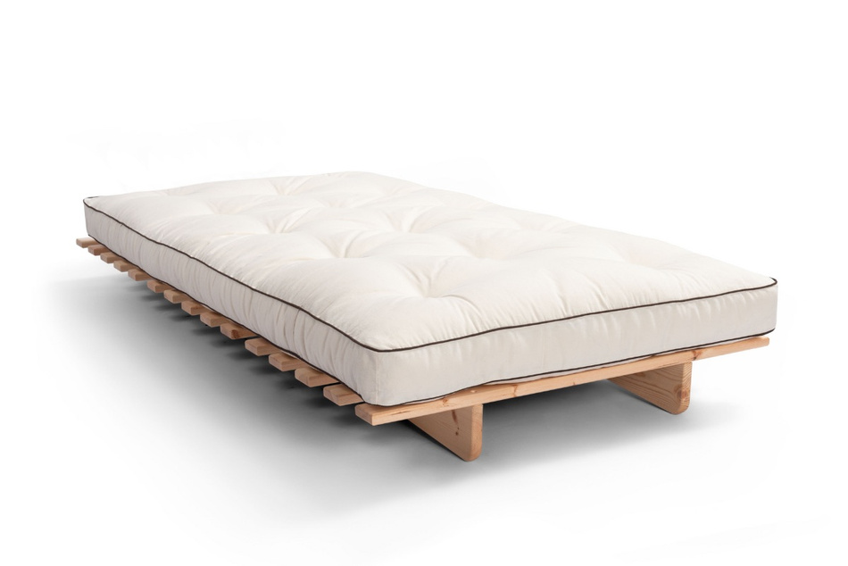 Opvouwbare bank 90x200 - Slim Exclusive Kedro Classic - Pascall Futon Ecru