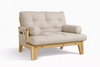 Fauteuil Sakura - Pascall Futon Linnen