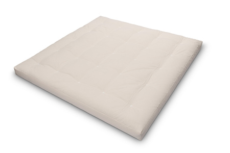 Matras 200x200 natuur - Futon Pascall Comfort Natural Ecru