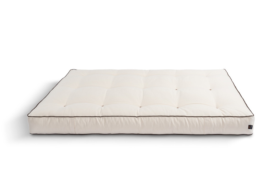 Matras 120x200 natuur met latex en 2x kokos - Futon Pascall Comfort Relax Hard Kedro Ecru
