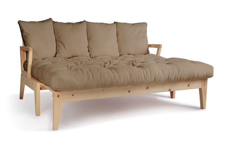 Slaapbank 200 cm - Sakura - Pascall Futon Beige