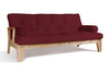 Slaapbank 200 cm - Sakura - Pascall Futon Maroon
