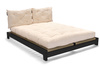 Pascall Houten bed 160x200 - Aisha Exclusive Black Tatami