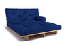 Opvouwbare bank 160x200 - Slim Comfort Classic - Pascall Futon Prairie
