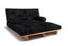 Vouwbank 160x200 - Slim Exclusive Classic - Pascall Futon Zwart