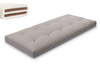 Futon Pascall Medium Duo Coco - Matras 90x200 Grijs - naturel met kokos