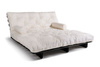 Slaapbank 180x200 - Slim Exclusive Black - Pascall Futon Ecru