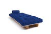 Opvouwbare bank 90x200 - Slim Basic Classic - Pascall Futon Prairie