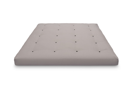 Matras 180x200 natuur met latex en 2x kokos - Futon Pascall Comfort Relax Hard Grijs