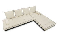 Hoekbank Tatami Medium Duo Coco Kedro 90x200 - Pascall Futon Linnen