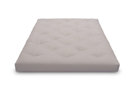 Matras 140x200 natuur met latex - Futon Pascall Slim Latex Grijs