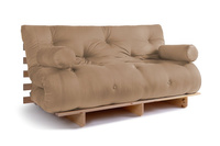 Vouwbank 160x200 - Slim Comfort Classic - Pascall Futon Beige