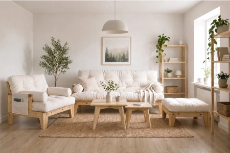 Salontafelset Sakura - Pascall 60x40 en 90x60