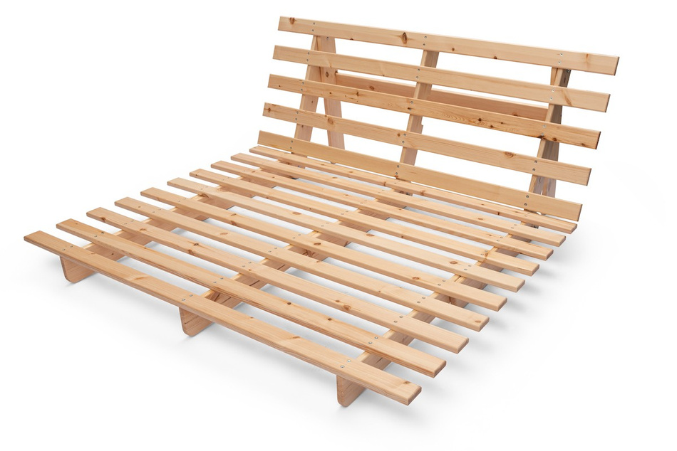 Opvouwbare bank 160x200 - Slim Comfort Classic - Pascall Futon Metselwerk