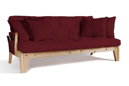 Slaapbank 200 cm - Sakura - Pascall Futon Maroon
