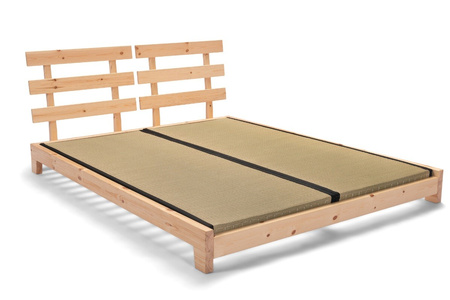 Pascall Houten bed 90x200 - Aisha Exclusive Natura Tatami