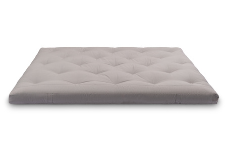 Matras 160x200 natuur met latex - Futon Pascall Slim Duo Latex Grijs