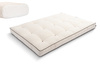 Matras 120x200 natuur - Futon Pascall Medium Natural Kedro Ecru