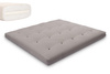 Futon Pascall Medium Latex - Matras 180x200 Grijs - natuur met latex