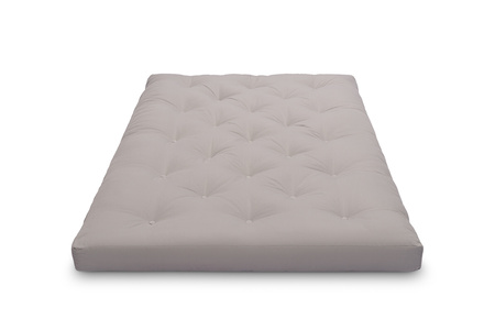 Matras 120x200 natuur met latex - Futon Pascall Slim Duo Latex Grijs