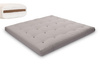 Futon Pascall Medium Coco - Matras 200x200 Grijs - naturel met kokos