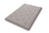Matras 140x200 natuur - Futon Pascall Slim Natural Grijs