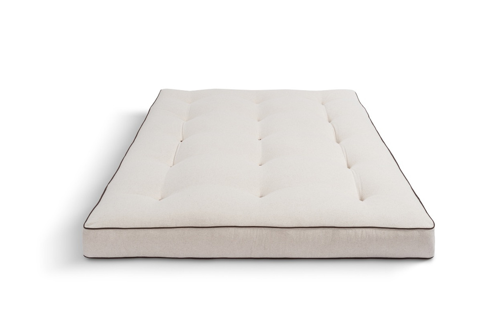 Matras 120x200 naturel met kokos - Futon Pascall Medium Duo Coco Kedro Linnen
