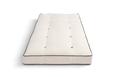 Matras 90x200 natuur met kokos - Futon Pascall Medium Coco Kedro Ecru