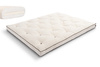 Matras 200x200 natuur met latex - Futon Pascall Slim Latex Kedro Ecru