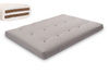 Futon Pascall Medium Duo Coco - Matras 160x200 Grijs - naturel met kokos