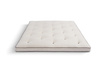 Matras 200x200 natuur met latex - Futon Pascall Slim Duo Latex Kedro Linnen