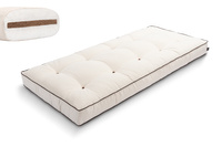 Matras 90x200 natuur met kokos - Futon Pascall Medium Coco Kedro Ecru