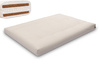 Matras 140x200 natuur met latex en 2x kokos - Futon Pascall Comfort Relax Hard Ecru