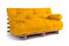 Opvouwbare bank 160x200 - Slim Comfort Classic - Pascall Futon Honing