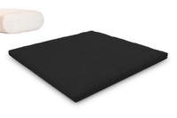 Matras 200x200 naturel - Futon Pascall Slim Natural Zwart